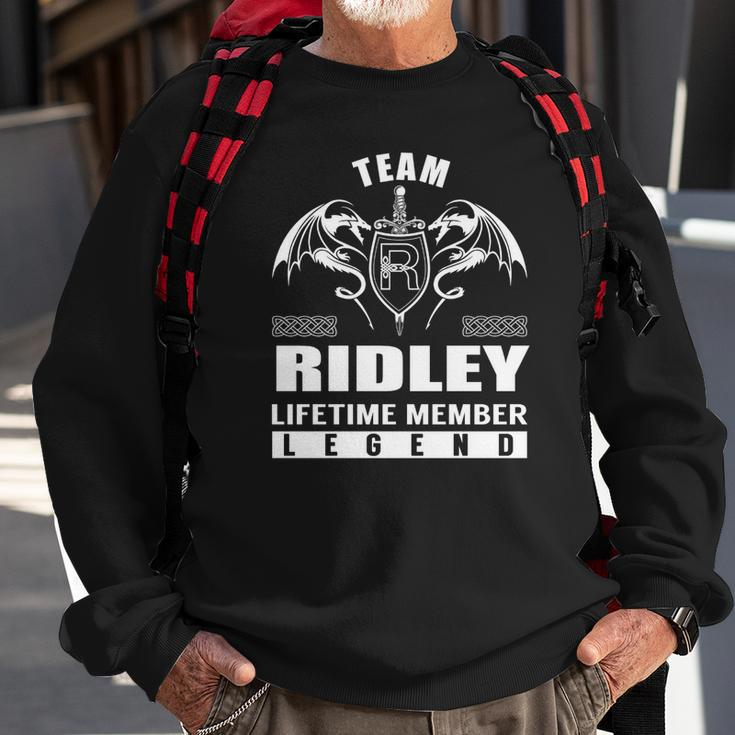 Team Ridley Lifetime Member Legend Sweatshirt Gifts for Old Men