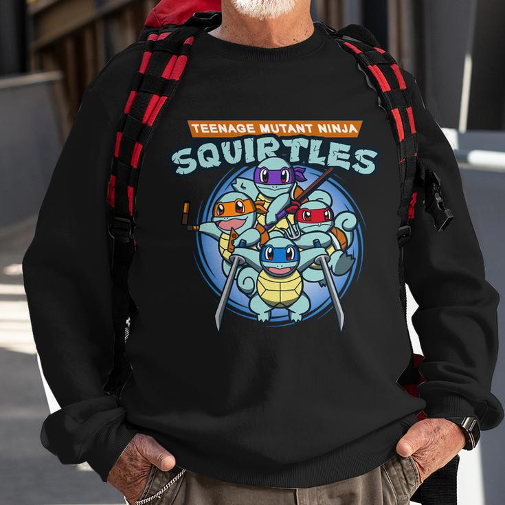 Teenage Mutant Squirtles Sweatshirt Gifts for Old Men
