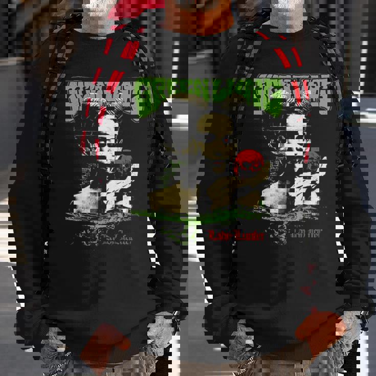 Templar Dawn Green Lung Sweatshirt Gifts for Old Men