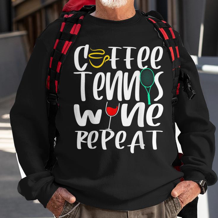 Tennis Player Coach Coffee Wine Lover Funny Christmas Gift Men