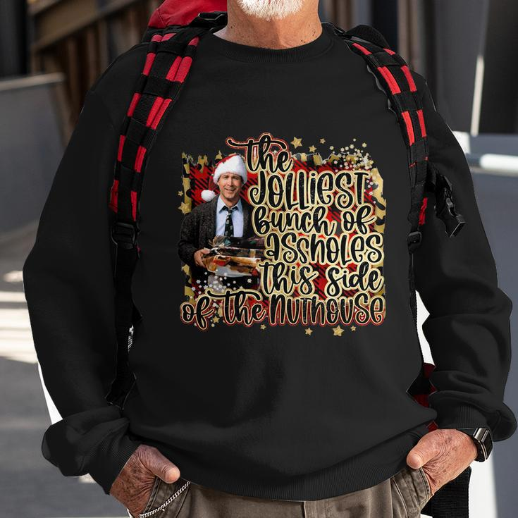 The Jolliest Bunch Of Christmas Shirt Funny Christmas Sweatshirt Gifts for Old Men