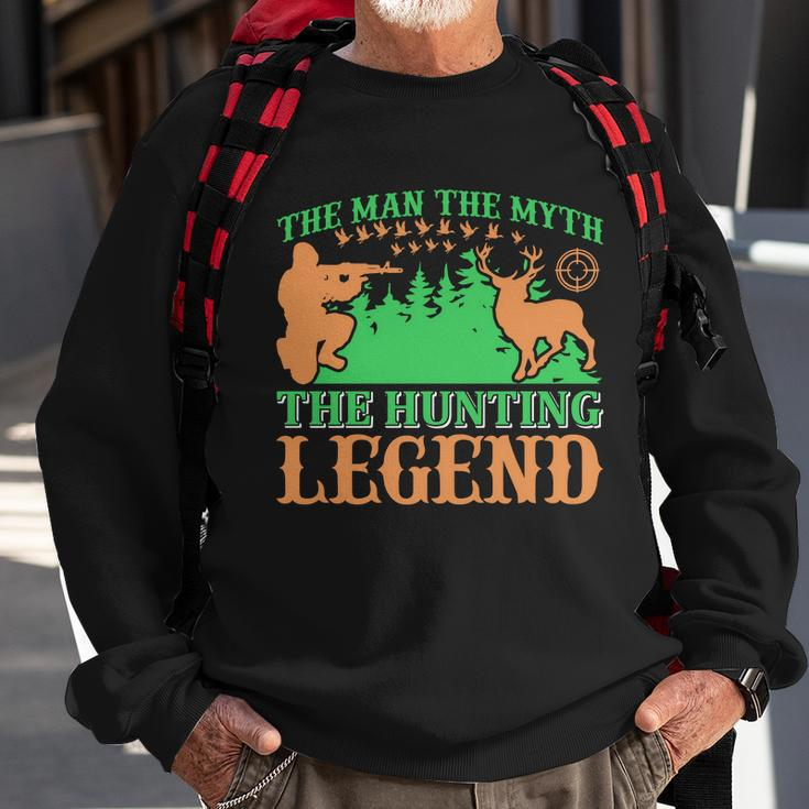 The Man The Myth The Hunting The Legend Sweatshirt Gifts for Old Men