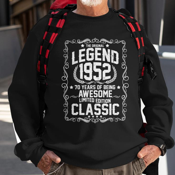 The Original Legend 1952 70Th Birthday Sweatshirt Gifts for Old Men