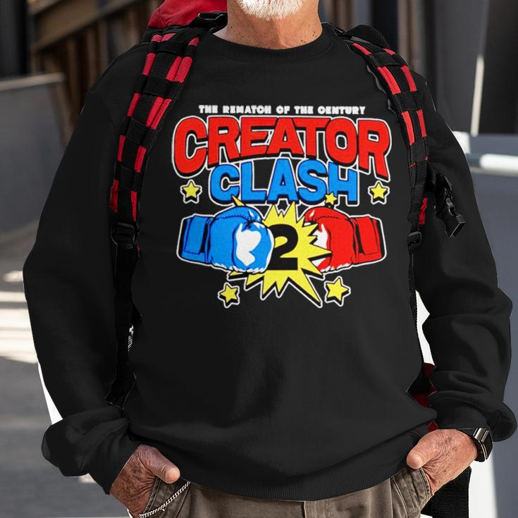 The Rematch Of The Century Creator Clash Sweatshirt Gifts for Old Men