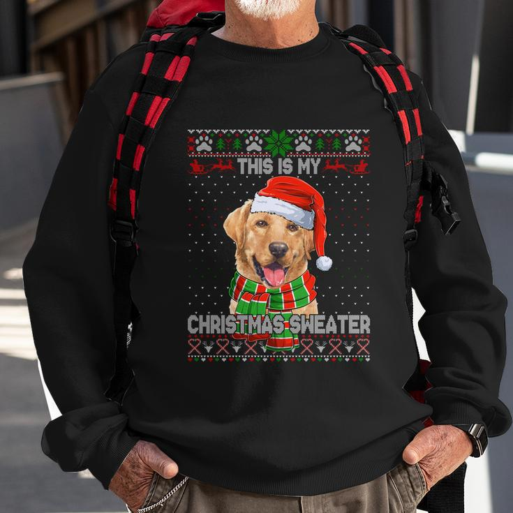 This Is My Christmas Sweater Labrador Retriever Ugly Xmas Sweatshirt Gifts for Old Men
