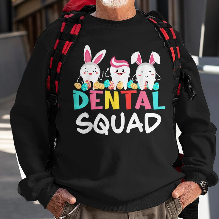 Tooth Bunny Easter Day Dentist Dental Hygienist Assistant Sweatshirt Gifts for Old Men
