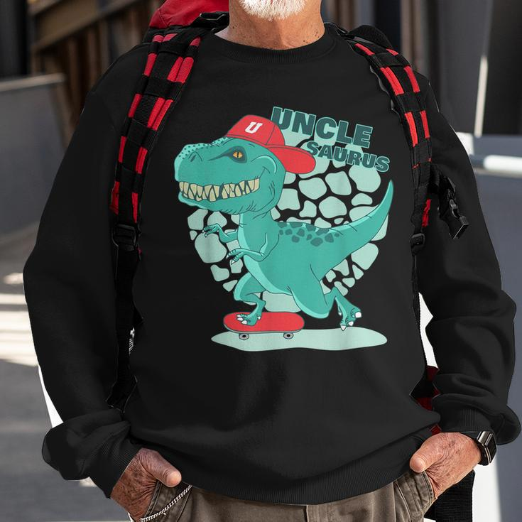 Unclesaurus Rex Funny Gift For Uncle Sweatshirt Gifts for Old Men