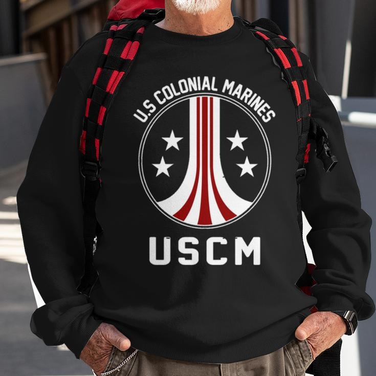 United States Colonial Marines Uscm Stratosphere Sweatshirt Gifts for Old Men