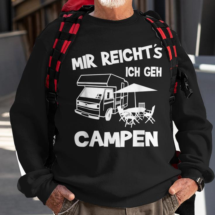 Urlaub Outdoor Geschenkidee Für Campingplatz Als Camping Sweatshirt Geschenke für alte Männer