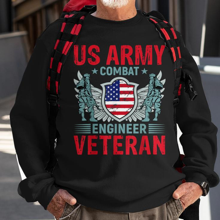 Us Army Combat Engineer Veteran Sweatshirt Gifts for Old Men