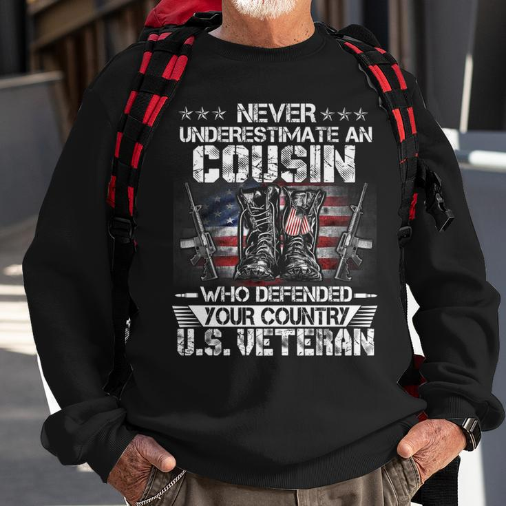Us Veteran Cousin Veterans Day Us Patriot Patriotic Sweatshirt Gifts for Old Men