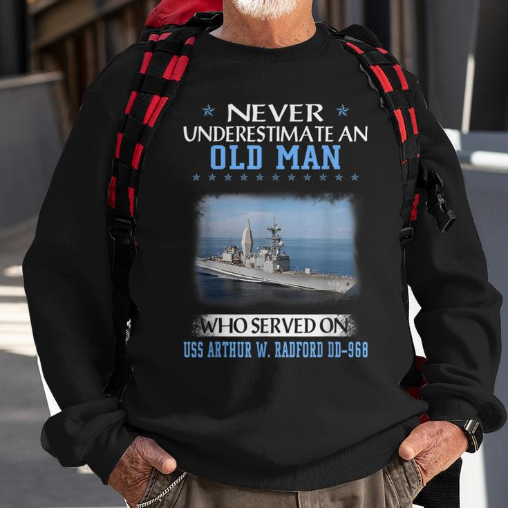 Uss Arthur W Radford Dd-968 Destroyer Class Father Day Sweatshirt Gifts for Old Men