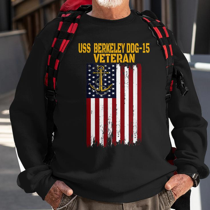 Uss Berkeley Ddg-15 Destroyer Veterans Day Fathers Day Dad Sweatshirt Gifts for Old Men