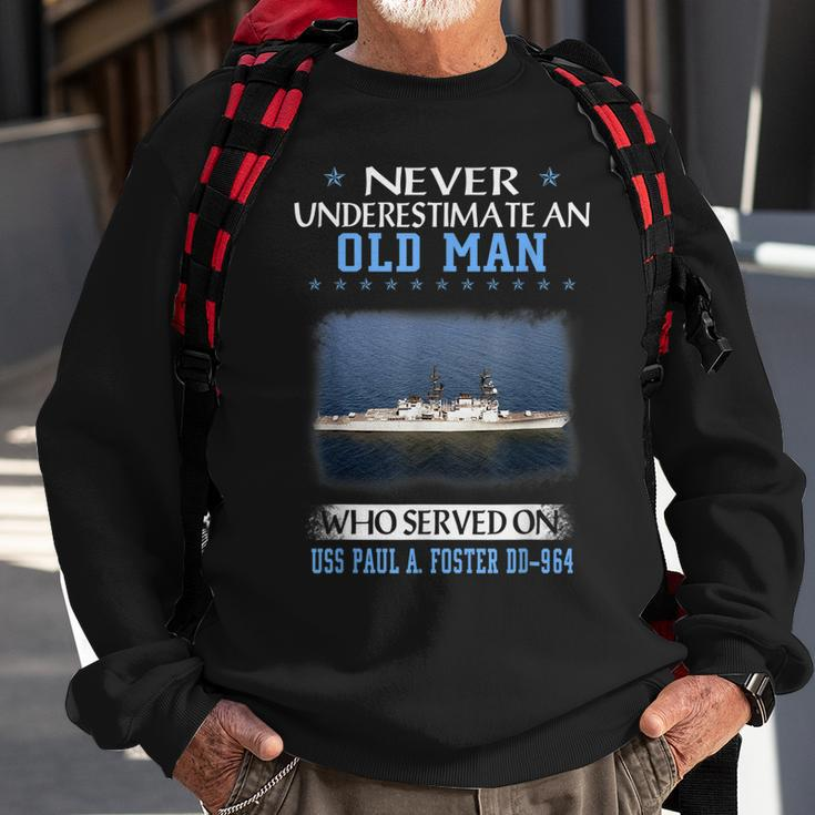Uss Paul A Foster Dd-964 Destroyer Class Father Day Sweatshirt Gifts for Old Men