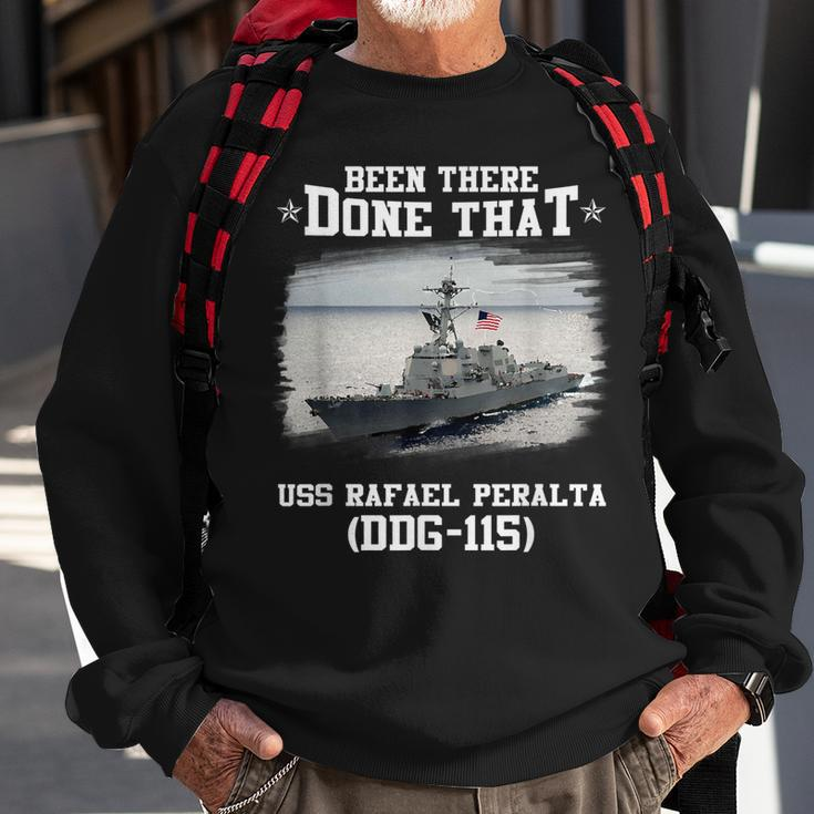 Uss Rafael Peralta Ddg-115 Destroyer Class Father Day Sweatshirt Gifts for Old Men