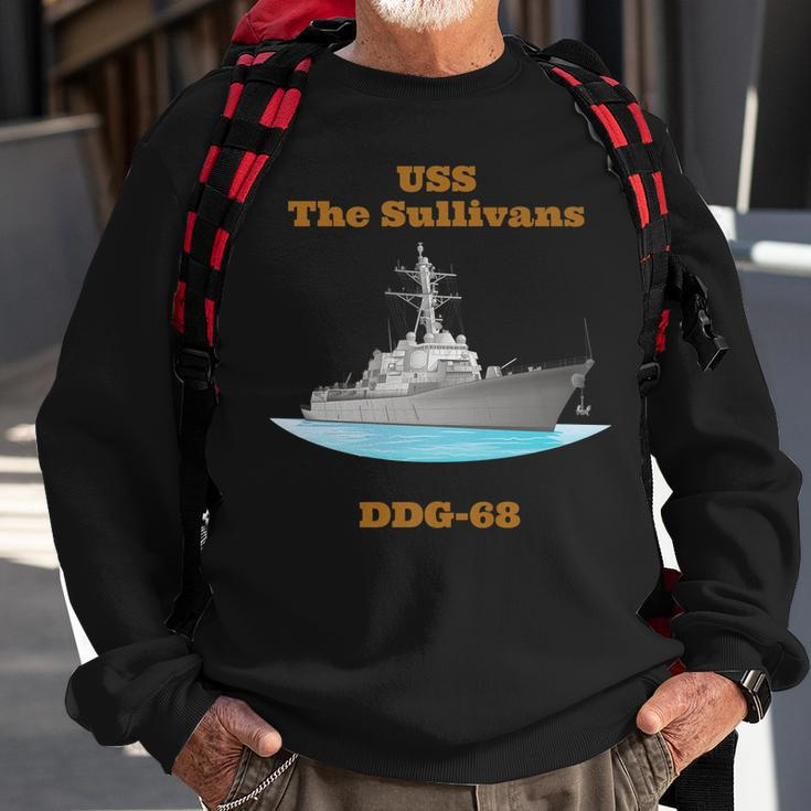 Uss The Sullivans Ddg-68 Navy Sailor Veteran Gift Sweatshirt Gifts for Old Men