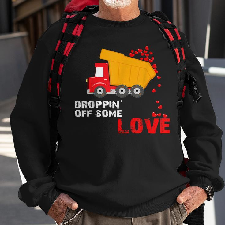 Valentines Day Gifts For Men Droppin Off Some Love Him Her Sweatshirt Gifts for Old Men