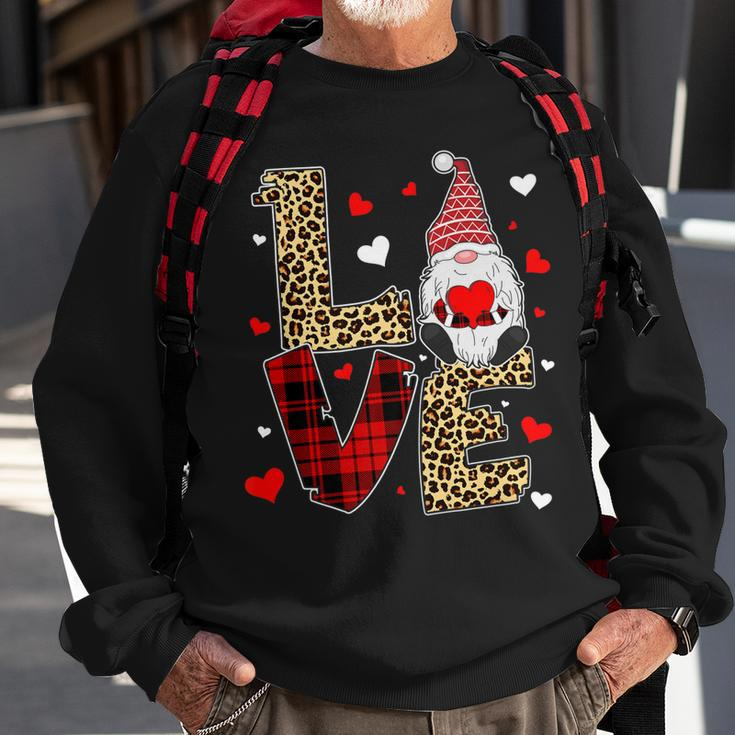 Valentines Day Love Gnome Funny Valentine Gifts For Her Him Sweatshirt Gifts for Old Men