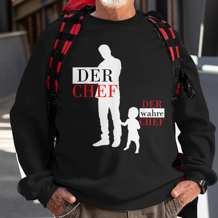 Vater Sohn Partnerlook Papa Und Kind Outfit Sweatshirt Geschenke für alte Männer