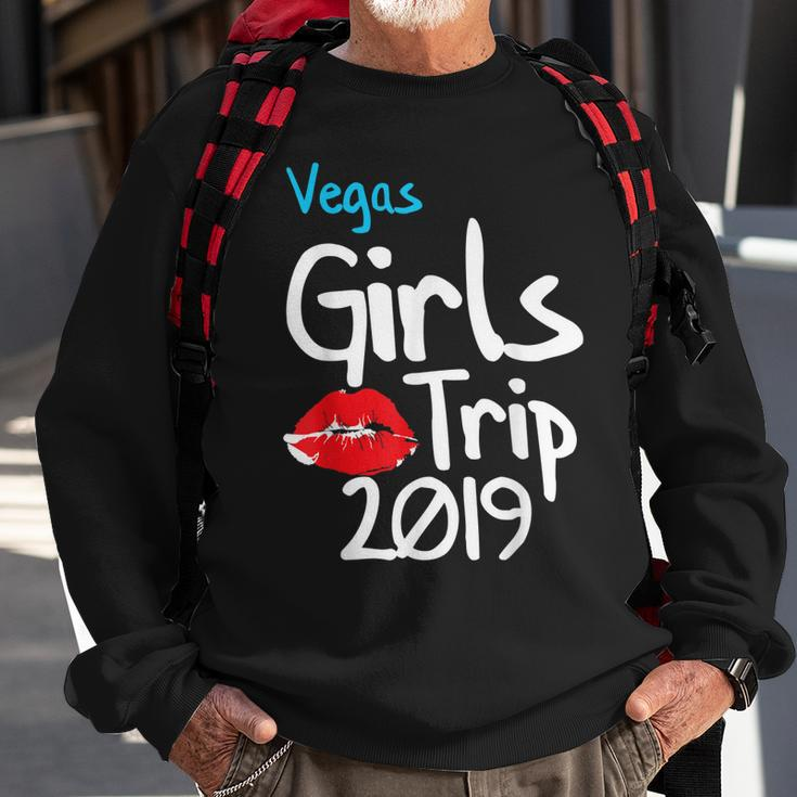 Vegas Girls Trip 2019 Matching Girl Squad Group Sweatshirt Gifts for Old Men