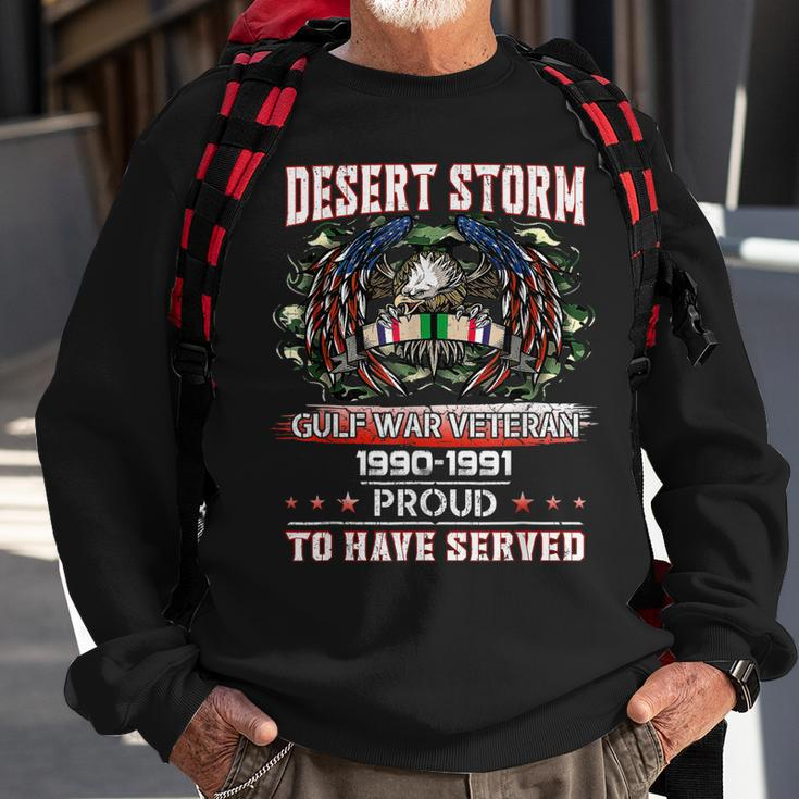 Veteran Desert StormVeteran Proud For Fathers Day Sweatshirt Gifts for Old Men