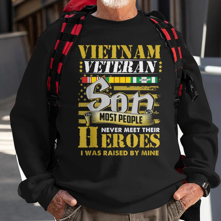 Vietnam Veterans Son | Vietnam Vet Sweatshirt Gifts for Old Men