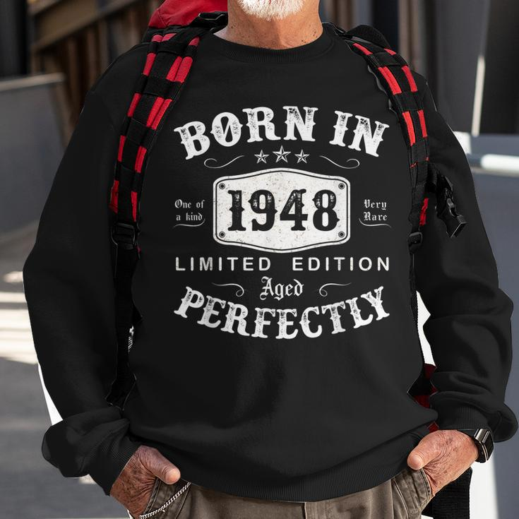 Vintage 1948 Made In 1948 75 Geburtstag Mann Frau 75 Jahre Sweatshirt Geschenke für alte Männer