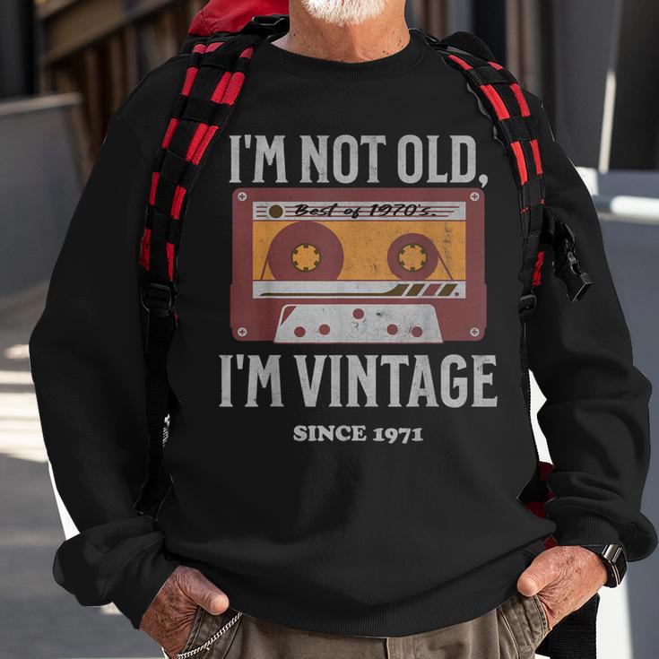 Vintage 1971 Sweatshirt, Retro Geburtstagsdesign für Männer & Frauen Geschenke für alte Männer