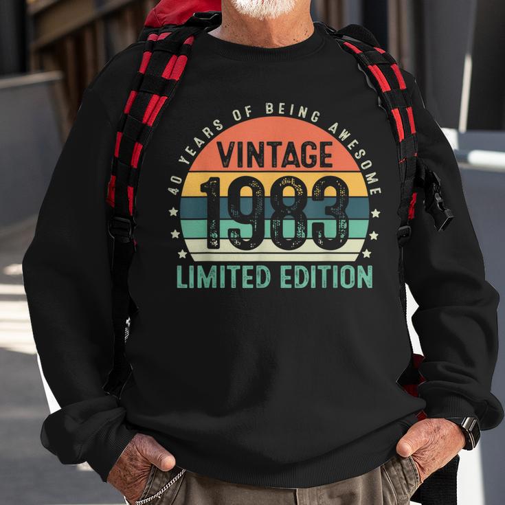 Vintage 1983 40th Birthday T-Shirt - Limited Edition Unisex Gift For Men & Women - View #7