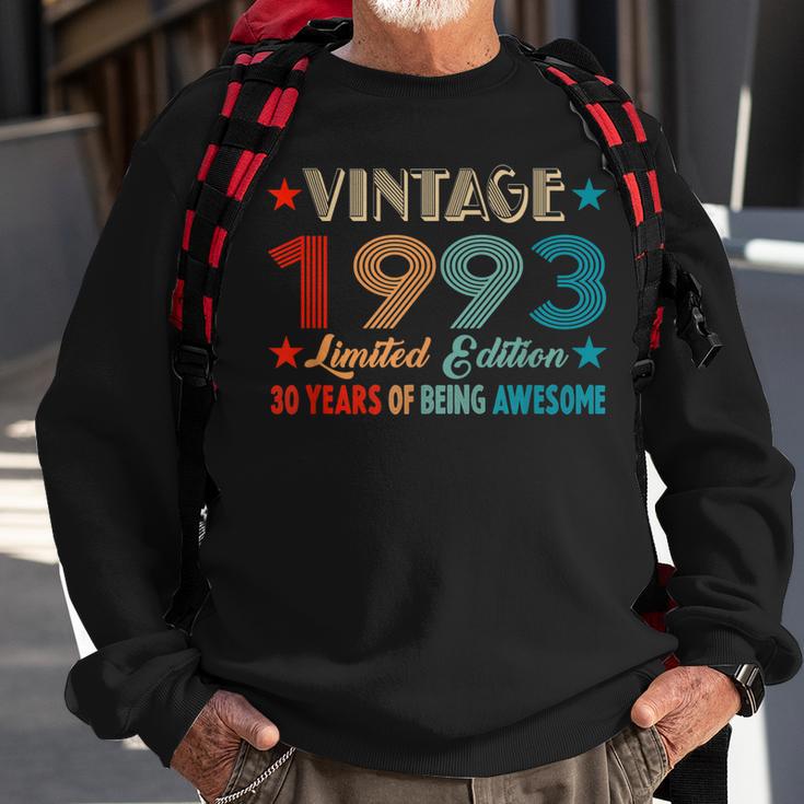 Vintage 1993 Limitierte Auflage 30 Jahre Alt Geburtstag Sweatshirt Geschenke für alte Männer