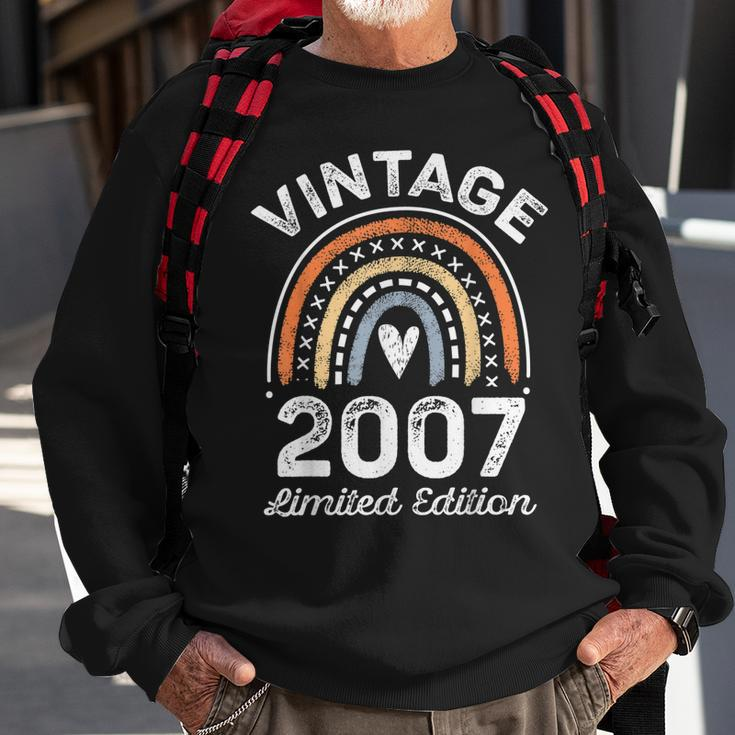 Vintage 2007 Limited Edition 16 Year Old Gifts 16Th Birthday Sweatshirt Gifts for Old Men