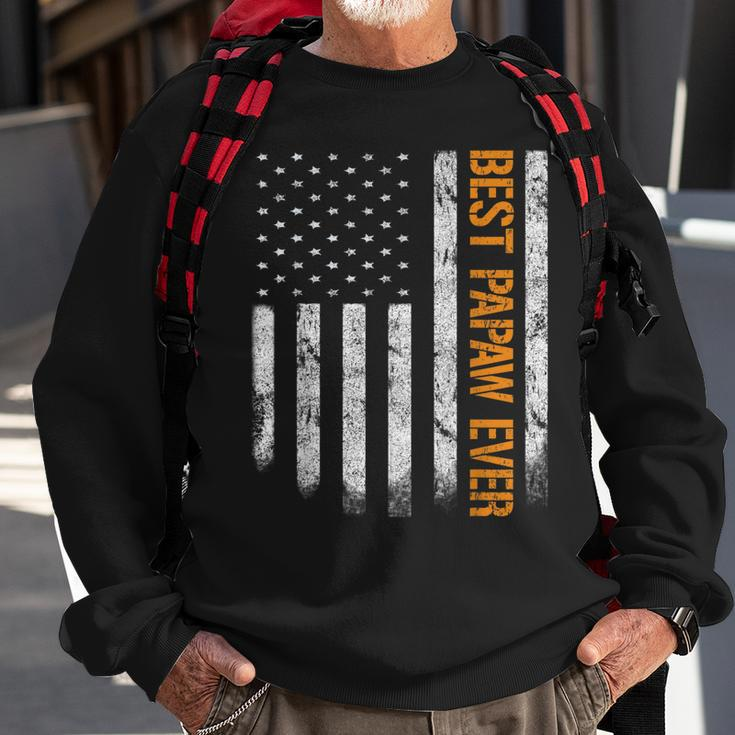 Vintage Best Papaw Ever American Flag Gift Sweatshirt Gifts for Old Men