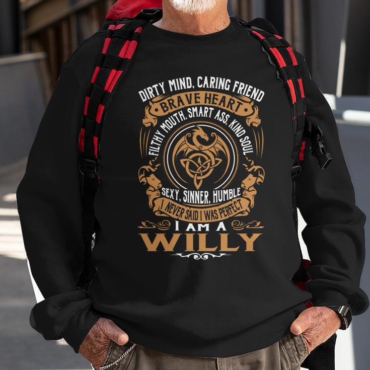 Willy Brave Heart Sweatshirt Gifts for Old Men