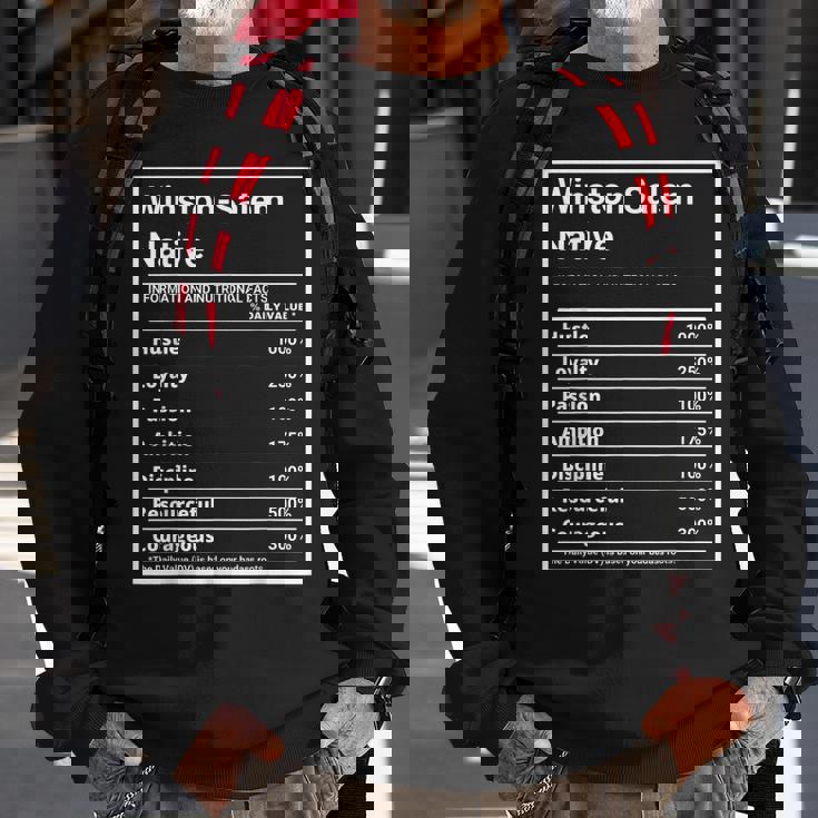 Winston-Salem Native Funny Nutrition Pride Sweatshirt Gifts for Old Men Winston-Salem Native Funny Nutrition Pride Sweatshirt Gifts for Old Men