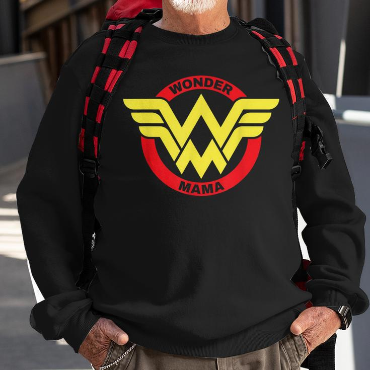 Wonder Mama Für Damen Superhelden-Mama Sweatshirt Geschenke für alte Männer