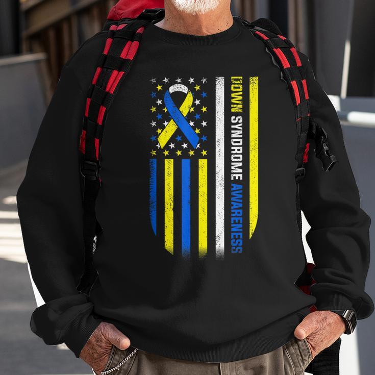 World Down Syndrome Day Down Syndrome Awareness Sweatshirt Gifts for Old Men