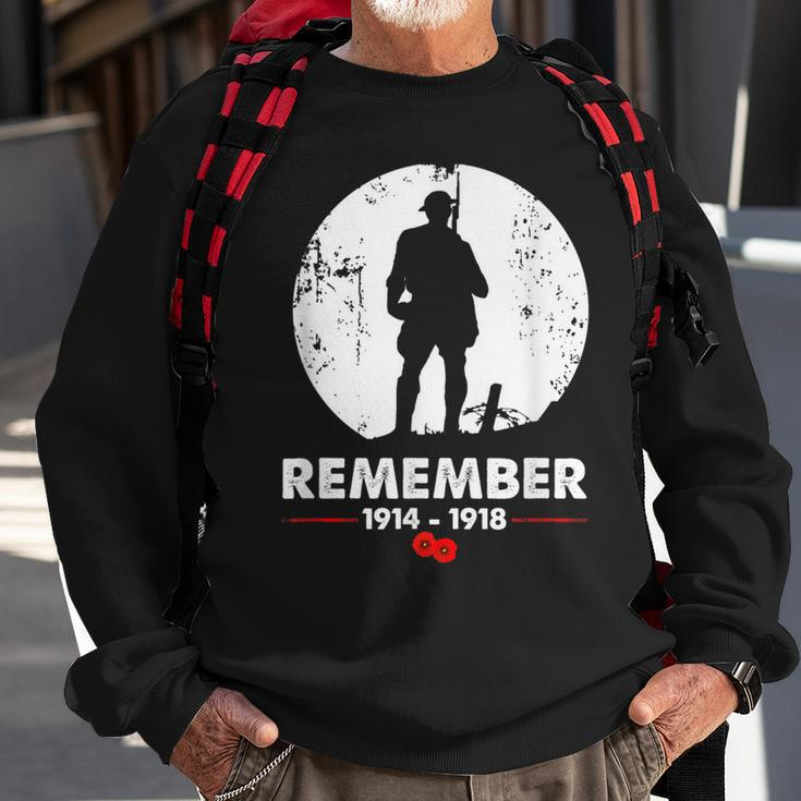 World War 1 Remember - First World War Sweatshirt Gifts for Old Men