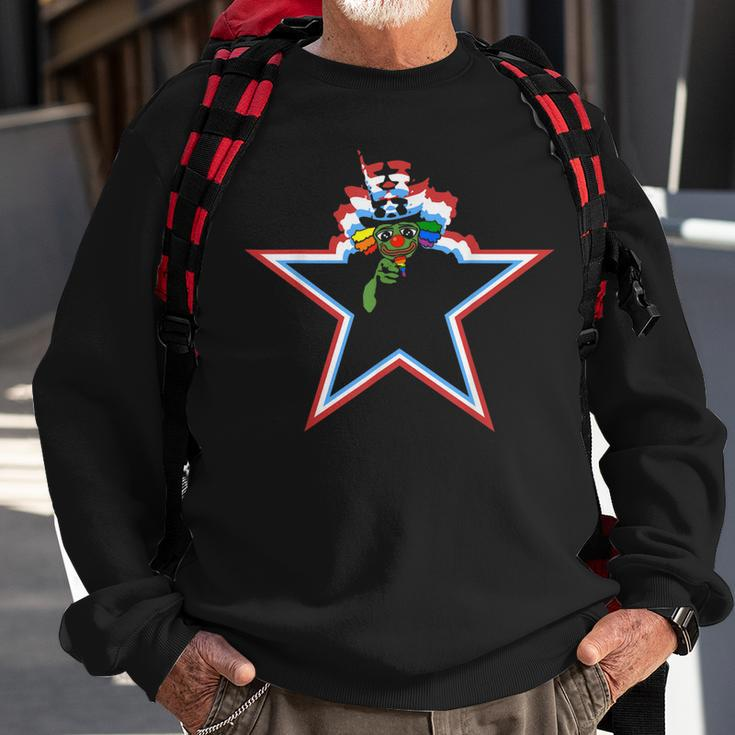 World War Clown Uncle Honkler Sweatshirt Gifts for Old Men
