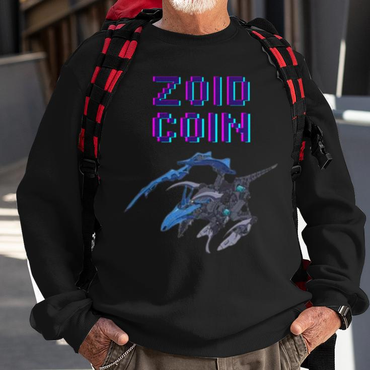 Zoidt Coin Design Game Sweatshirt Gifts for Old Men