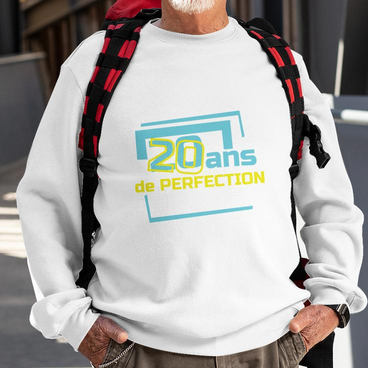 20 Ans De Perfection Anniversaire Sweatshirt Geschenke für alte Männer