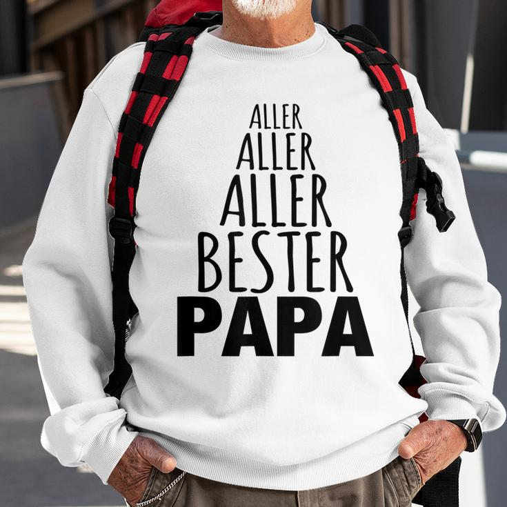 Allerbester Papa Sweatshirt, Vatertag & Geburtstag Geschenkidee Geschenke für alte Männer