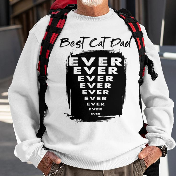 Best Cat Dad Ever V2 Sweatshirt Gifts for Old Men