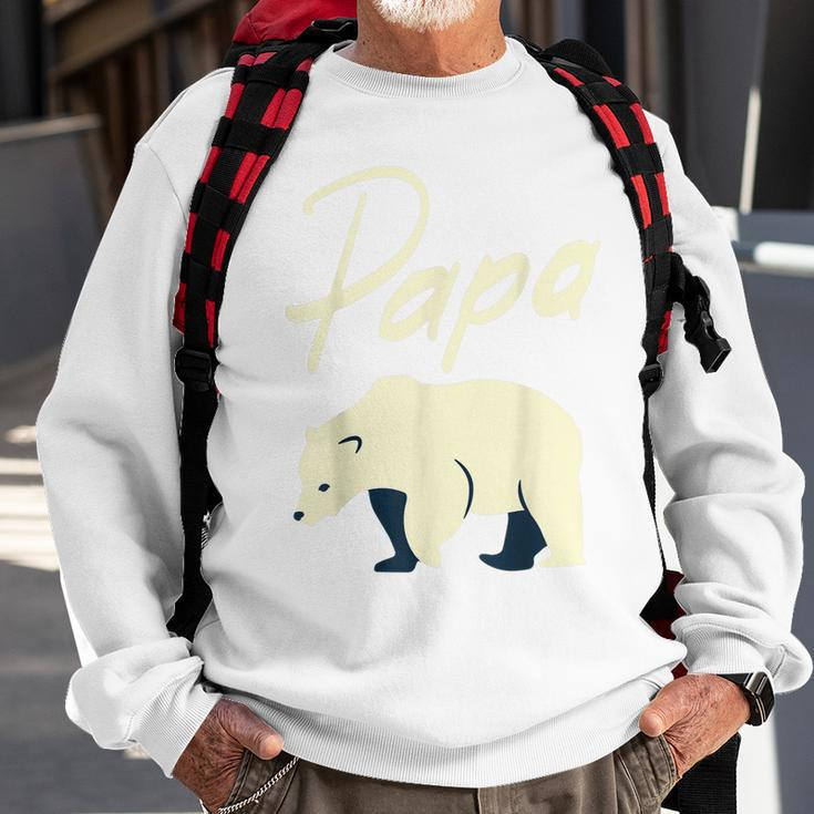 Bester Papa Vater Bär Sweatshirt, Lustiges Vatertag Geschenk Geschenke für alte Männer