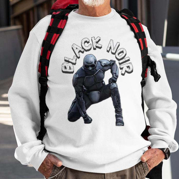 Black Noir Graphic The Boys Sweatshirt Gifts for Old Men