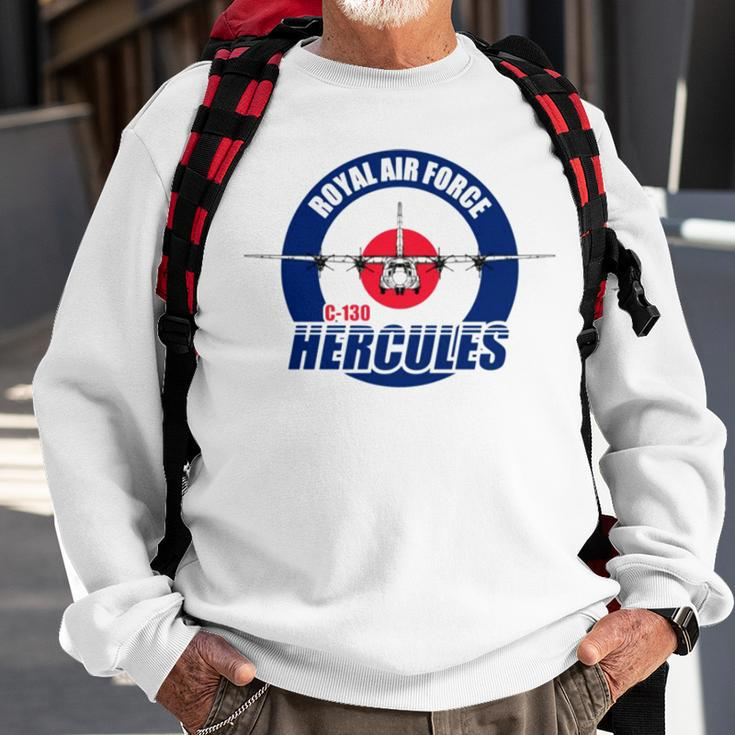 C 130 Hercules Raf Military Aircraft Sweatshirt Gifts for Old Men