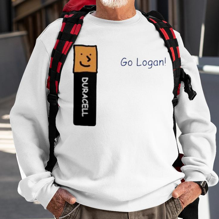 Duracell Go Logan Sweatshirt Gifts for Old Men