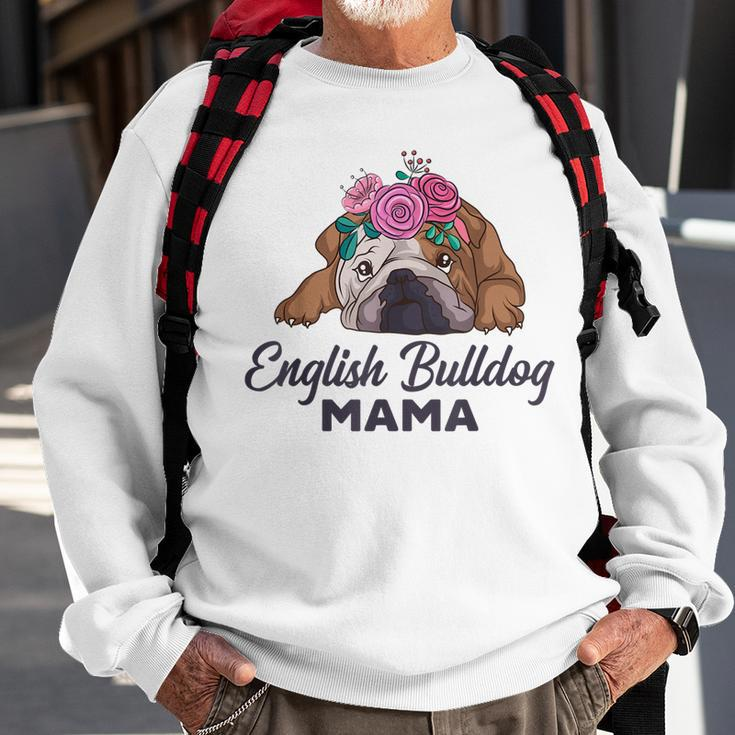 Englische Bulldogge Hunde Mama Bully Mom Geschenkidee Sweatshirt Geschenke für alte Männer