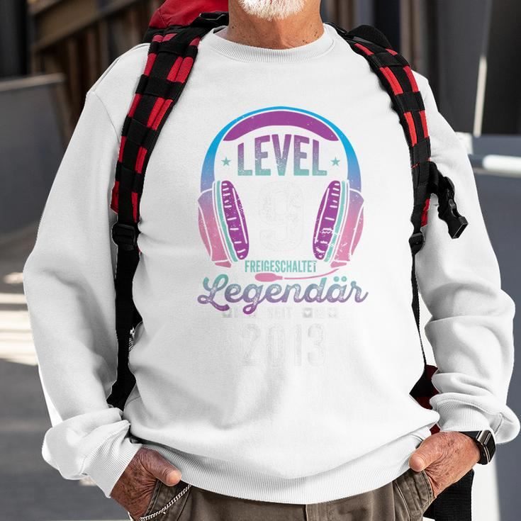 Gamer Girl Level 9 Sweatshirt, Geschenkidee zum 9. Geburtstag 2013 Geschenke für alte Männer