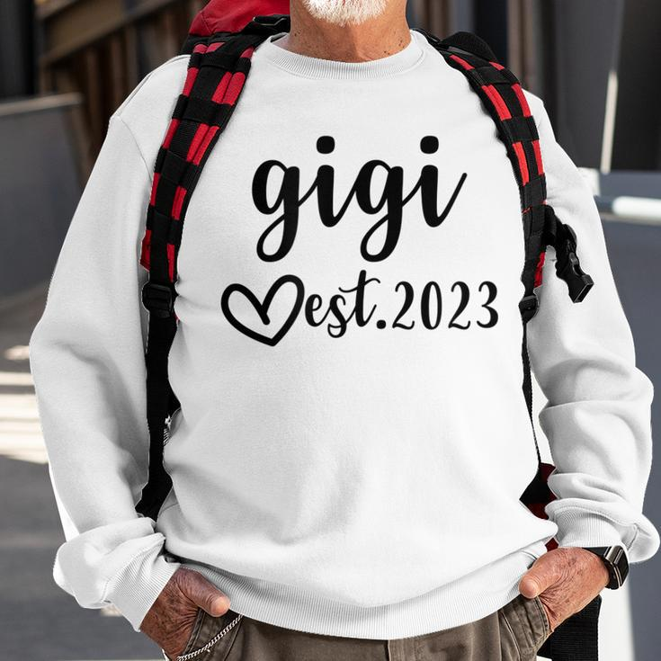 Gigi Est 2023 Best Grammy Ever Mothers Day Sweatshirt Gifts for Old Men