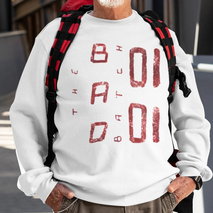Iconic Typography The Bad Batch Sweatshirt Gifts for Old Men